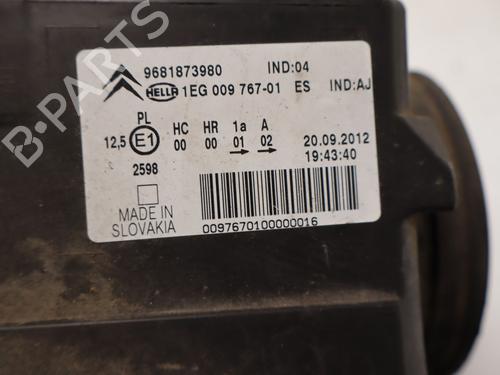 Left headlight CITROËN C3 Picasso (SH_) 1.6 HDI 90 | BP39221028C28 - Image 3