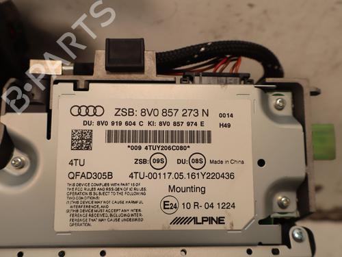 Used Display monitor Display monitor AUDI A3 Sportback (8VA, 8VF) 2.0 TDI (150 hp) 33188651 33188651