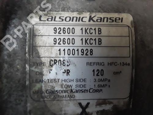 AC compressor NISSAN JUKE (F15) 1.6 DIG-T 4x4 | BP9002241M34 