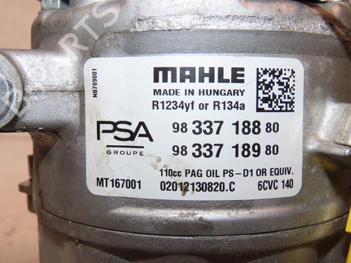 Used AC compressor PEUGEOT 308 III (FB_, FH_, FP_, F3_, FM_) PureTech 130 (FPHNSL, FPHNST) (131 hp) 29986756