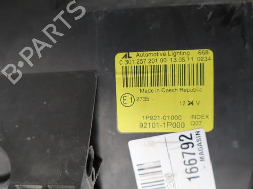 Used Left headlight Left headlight KIA VENGA (YN) 1.6 CRDi 115 (116 hp) 36283014 36283014