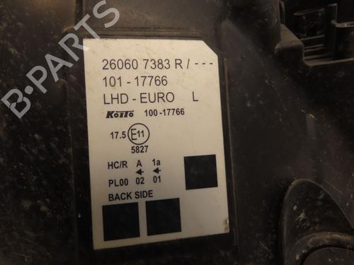 Used Left headlight RENAULT KANGOO Express (FW0/1_) 1.5 dCi 75 (FW07, FW10, FW04) (75 hp) 30954659