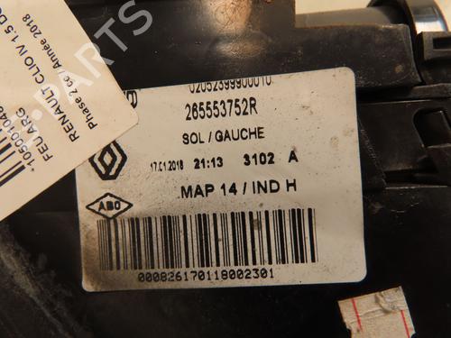 Fanale posteriore sinistro RENAULT CLIO IV (BH_) 1.5 dCi 75 (75 hp) 31325295