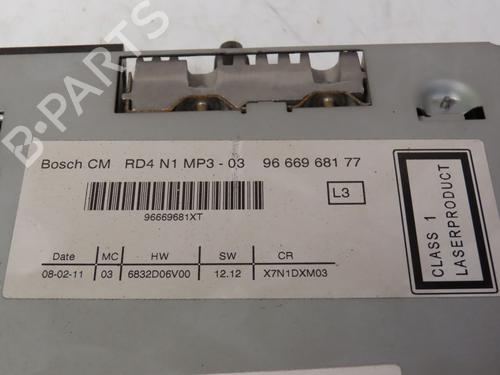 Radio CITROËN BERLINGO Box Body/MPV (B9)  | BP24441963E6 