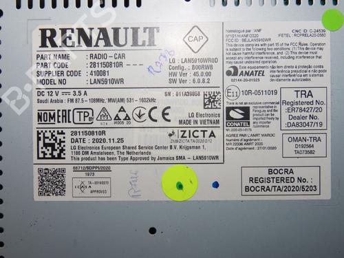 Used Radio DACIA SANDERO III 1.0 TCe 100 ECO-G (101 hp) 30952288