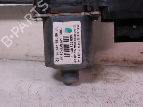 Used Rear left window mechanism PEUGEOT 208 I (CA_, CC_) 1.6 HDi (92 hp) 20243647