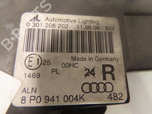 Used Right headlight AUDI A3 (8P1) 1.9 TDI (105 hp) 29136822