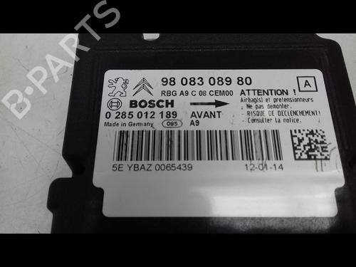 Used ECU airbags PEUGEOT 208 I (CA_, CC_) 1.2 VTI 82 (82 hp) 14956514