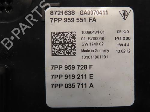 Plafonier PORSCHE PANAMERA (970) 3.0 S E-Hybrid (333 hp) 30954338