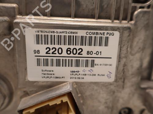 Used Instrument cluster Instrument cluster PEUGEOT 208 II (UB_, UP_, UW_, UJ_) 1.2 PureTech 100 (101 hp) 33297724 33297724