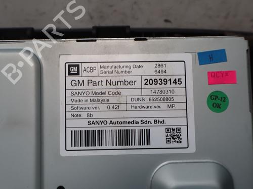 Used Display monitor Display monitor OPEL INSIGNIA A Sports Tourer (G09) 2.0 CDTI 4x4 (35) (160 hp) 33679928 33679928