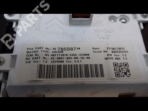 Used Instrument cluster PEUGEOT 508 I (8D_) 2.0 HDi (140 hp) 12123102
