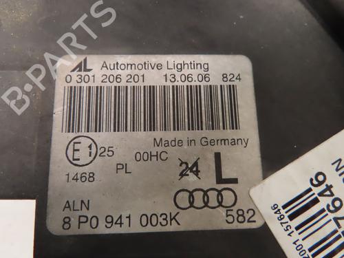 Left headlight AUDI A3 (8P1) 1.9 TDI | BP29136823C28 