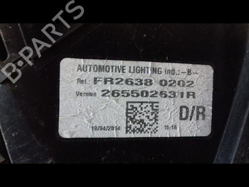 Used Right taillight RENAULT CLIO IV (BH_) 1.5 dCi 90 (90 hp) 12521866