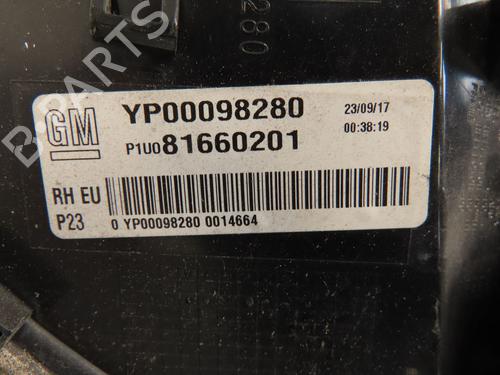 Used Right taillight OPEL GRANDLAND / GRANDLAND X (A18, P1UO) 1.6 Turbo D (75) (120 hp) 30954864