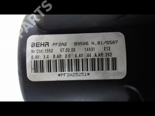 Heater blower motor PEUGEOT 307 SW (3H) 1.6 16V | BP8982070M62 