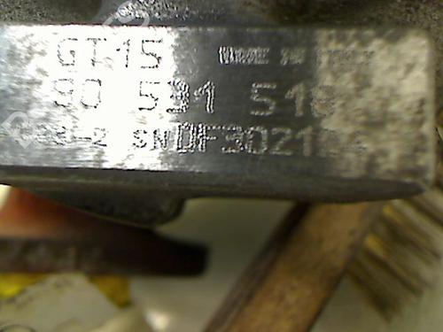 Used Turbocharger/Supercharger OPEL ZAFIRA A MPV (T98) 2.0 DI 16V (F75) (82 hp) 15744627