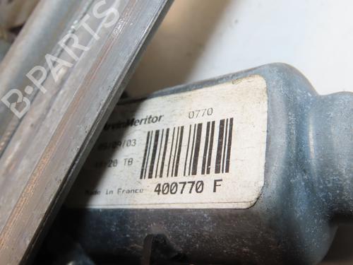 Used Front left window mechanism RENAULT MEGANE II Coupé-Cabriolet (EM0/1_) 2.0 (135 hp) 29757949