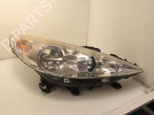 Used Right headlight PEUGEOT 207 (WA_, WC_) 1.6 HDi (109 hp) 30954576