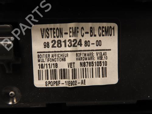 Display CITROËN C3 III (SX) 1.2 PureTech 82 (83 hp) 31151786