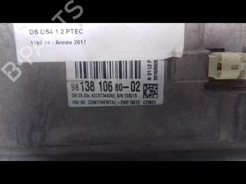 Used Display monitor DS DS 4 / DS 4 CROSSBACK (NX_) 1.2 THP 130 (NXHNYM) (130 hp) 9003846