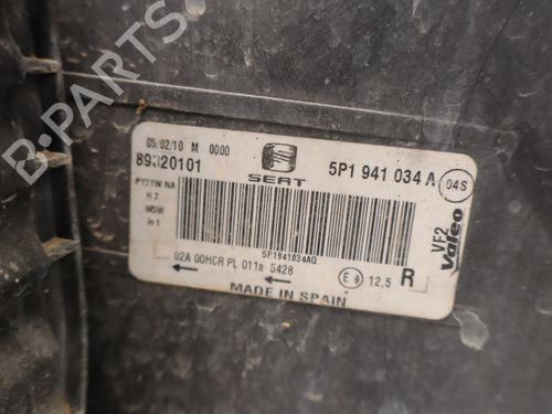Right headlight SEAT LEON (1P1) 1.9 TDI | BP38676593C29 - Image 3