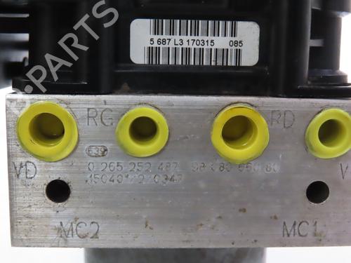 ABS pump PEUGEOT 3008 I MPV (0U_) 1.6 BlueHDi 120 | BP24945347M43 