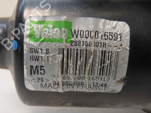 Used Front wiper motor RENAULT SCÉNIC III (JZ0/1_) 1.5 dCi (106 hp) 24822099