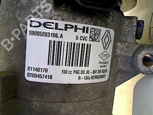 Used AC compressor AC compressor RENAULT SCÉNIC II (JM0/1_) 2.0 (JM05, JM0U, JM1N, JM1U, JM2V) (135 hp) 8979412 8979412