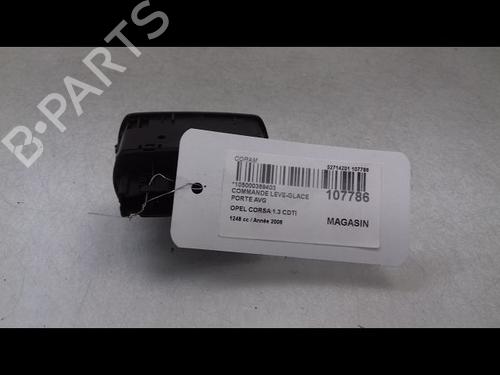 Used Left front window switch OPEL CORSA D (S07) 1.3 CDTI (L08, L68) (75 hp) 8986805