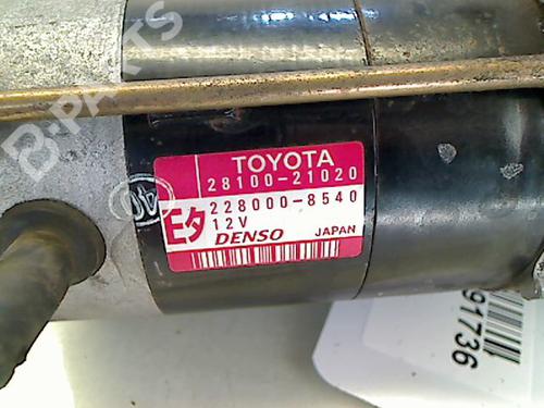 Starter TOYOTA YARIS (_P1_) 1.3 (NCP10, SCP12_) | BP8979129M8 