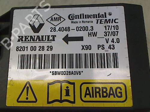 Used ECU airbags DACIA SANDERO 1.5 dCi (86 hp) 8977370