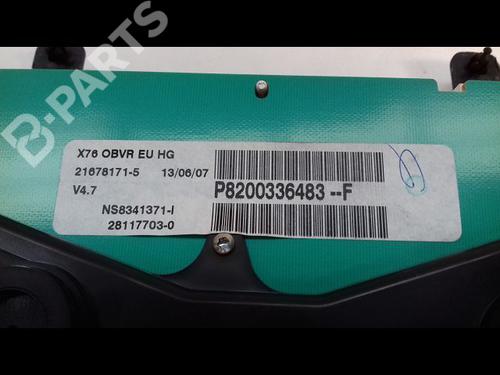 Instrument cluster RENAULT KANGOO (KC0/1_) 1.5 dCi | BP10063922C47 