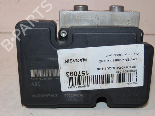 Used ABS pump TOYOTA YARIS (_P9_) 1.4 D-4D (NLP90_, NLP90R) (90 hp) 30951582