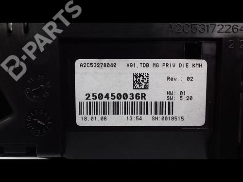 Instrument cluster RENAULT LAGUNA III (BT0/1) 2.0 dCi (BT07, BT0J, BT14, BT1A, BT1S) | BP10706023C47 