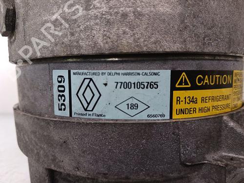 AC compressor RENAULT ESPACE III (JE0_) 2.2 dCi (JE0S) | BP12954436M34 