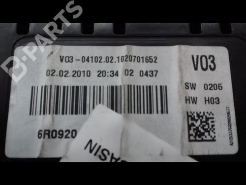 Instrument cluster VW POLO V (6R1, 6C1) 1.6 TDI | BP9520018C47 