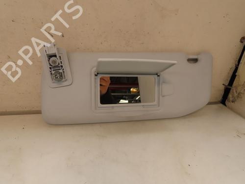 Used Left sun visor PEUGEOT 2008 I (CU_) 1.2 THP 110 / PureTech 110 (110 hp) 25436062