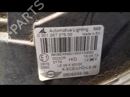 Used Left headlight MINI MINI COUNTRYMAN (R60) Cooper S (190 hp) 11825204