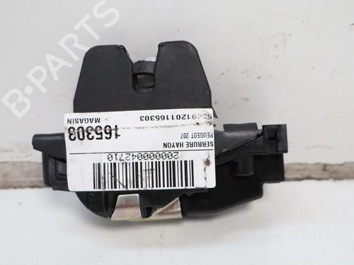 Bagklap lås Bagklap lås PEUGEOT 207 (WA_, WC_) 1.4 HDi (68 hp) 37276657 37276657