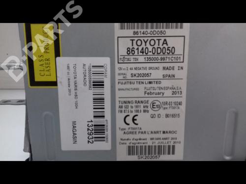 Radio TOYOTA YARIS (_P13_) 1.5 Hybrid (NHP130_, NHP130) | BP10990635E6 