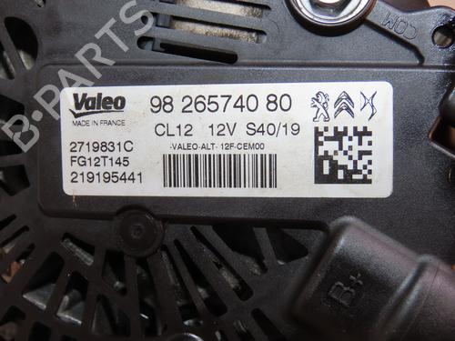 Used Alternator CITROËN C4 CACTUS 1.2 THP 110 (110 hp) 29016371