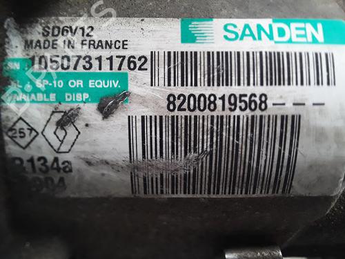 Used AC compressor RENAULT CLIO III Grandtour (KR0/1_) 1.2 16V (KR0P) (101 hp) 23149337