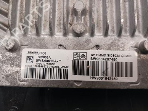 Engine control unit (ECU) CITROËN C4 Grand Picasso I (UA_) 2.0 HDi 138 | BP11702714M57