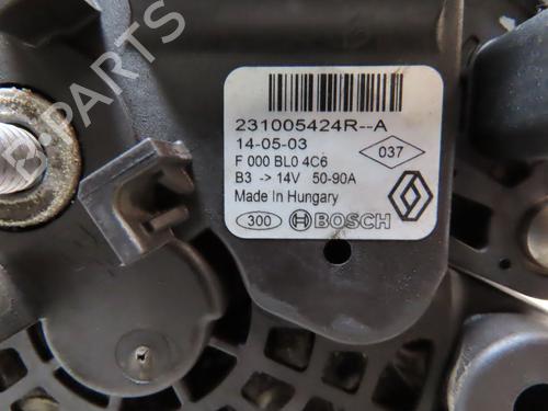 Alternator RENAULT TWINGO III (BCM_, BCA_) 1.0 SCe 70 | BP30047978M7