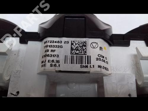 Climate control PEUGEOT 208 I (CA_, CC_) 1.6 HDi | BP9665135I5 