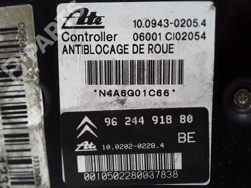 ABS pump CITROËN XANTIA Break (X1_, X2_) 2.0 Turbo | BP9000224M43 