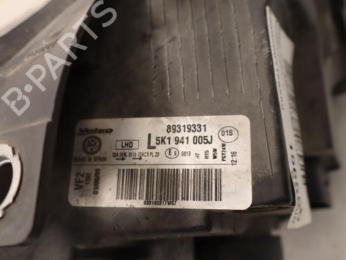 Used Left headlight VW GOLF VI (5K1) 2.0 TDI (110 hp) 33222073