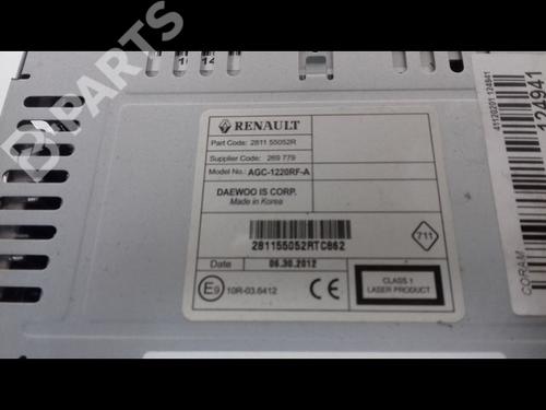Radio DACIA LOGAN MCV (KS_) 1.6 16V Hi-Flex | BP9002511E6 