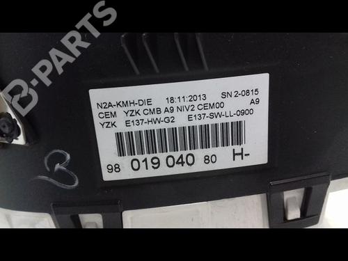 Instrument cluster PEUGEOT 208 I (CA_, CC_) 1.4 HDi | BP8985558C47 